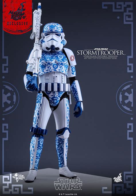 Hot Toys MMS401 星際大戰青花瓷帝國風暴兵Stormtrooper Porcelain Pattern Ver 1 6 比例人偶作品