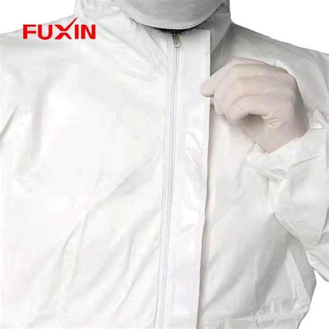 Disposable Ppsmssfmp Coveralls Type 5 Type 6 Fx 5025 Fuxin