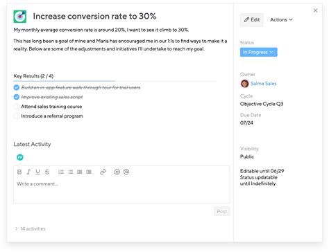 Goals And Objectives · Small Improvements
