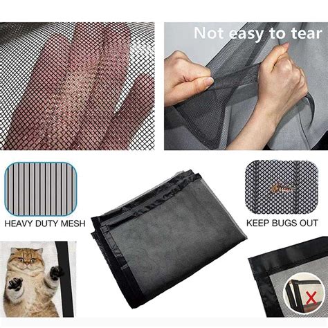 Magnetic Garage Screen Door Garage Doors for 1 Car Hands Free Heavy