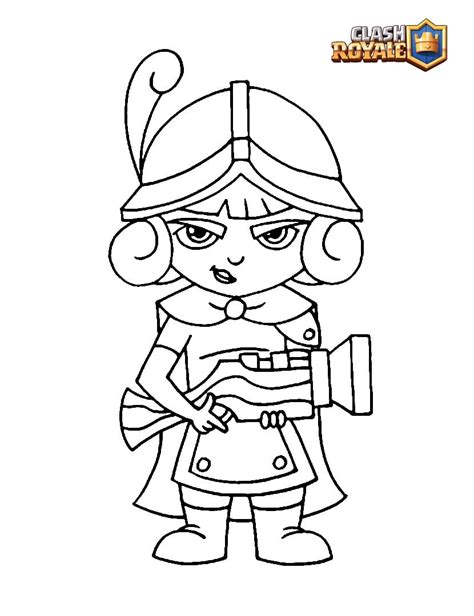 Dibujos De Clash Royale Para Colorear Wonder Day — Dibujos Para Colorear Para Niños Y Adultos