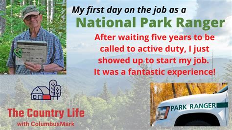 First Day On The Job Park Ranger In The Great Smoky Mountains