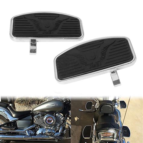 Motorcycle Front Wide Footpegs Foot Rider Driver Footrest Floorboards