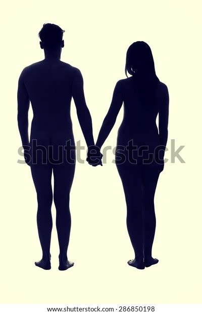 Young Adult Nude Couple High Contrast Stock Photo 286850198 | Shutterstock