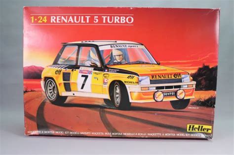 DA248 HELLER 80717 Maquette 1 24 Voiture Renault 5 Turbo WRC Tour Corse