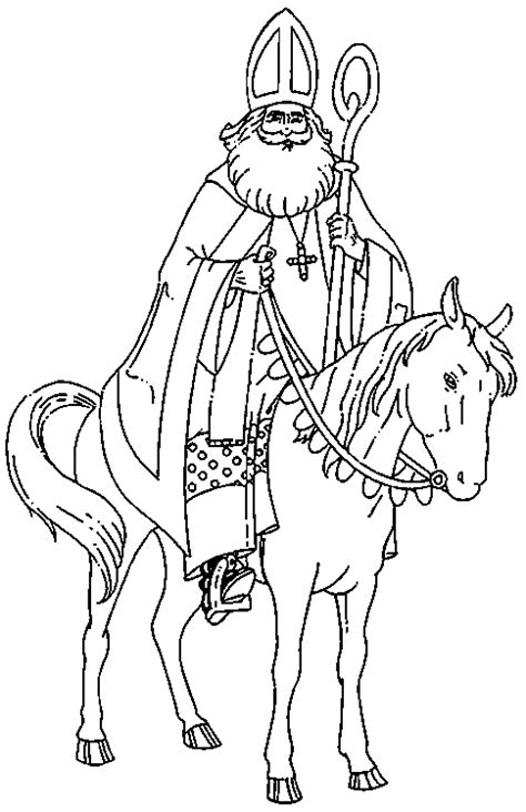 Sankt nikolaus Ausmalbilder | Animaatjes.de