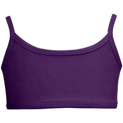 City Threads USA Made Recycled Nylon UPF Girls Bikini Top Plum Target
