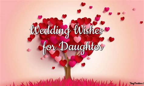 80 Wedding Wishes For Daughter Messages And Quotes Tiny Positive