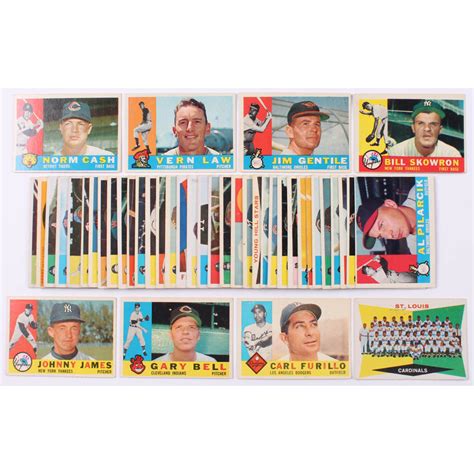 Lot Of Topps Baseball Cards With Jim Gentile Rc