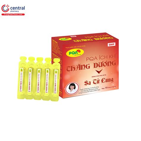 Thuốc Pqa Ích Khí Thăng Dương 10ml Giá Bao Nhiêu Có Tốt Không