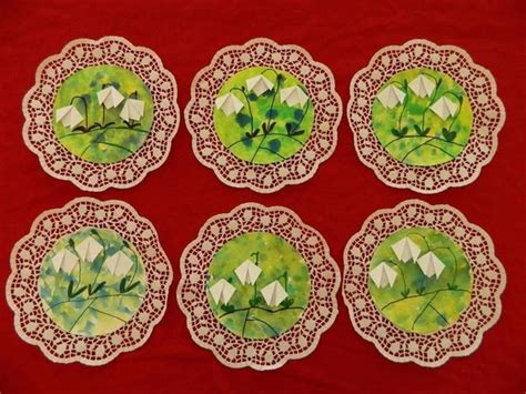 Бумажная кружевная салфетка - чудесный материал для творчества в зимнее ...