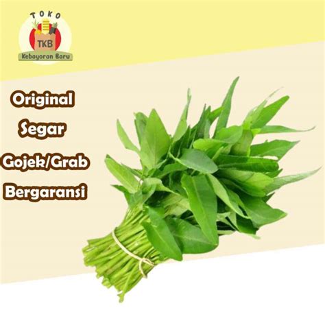 Jual Daun Kangkung 1 Ikat Sayuran Segar Daon Sayur Toko Kebayoran Baru