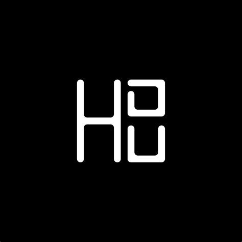 Hdu Letter Logo Vector Design Hdu Simple And Modern Logo Hdu