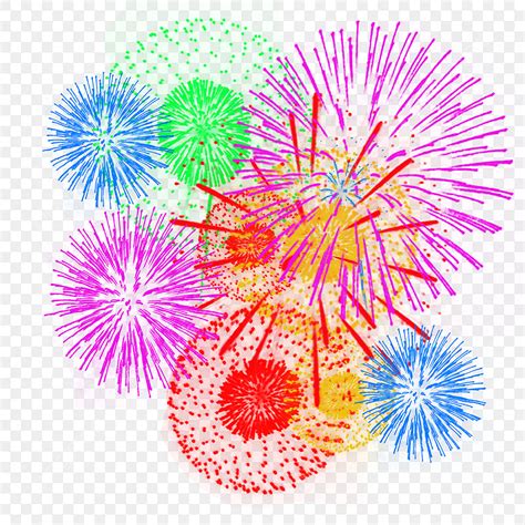 Fireworks  Transparent Background