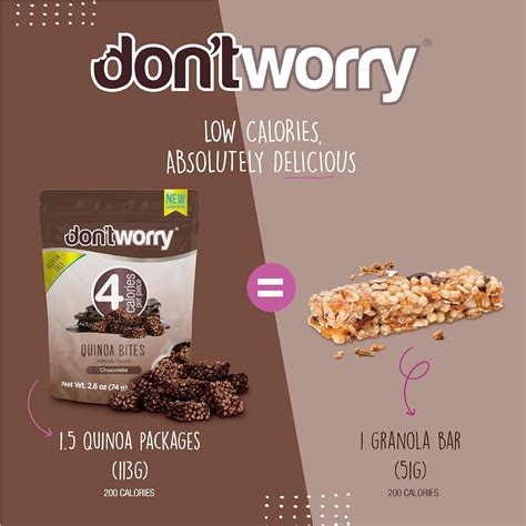 Dontworry Bocadillos De Quinua De Chocolate Paquete De Bocadillos