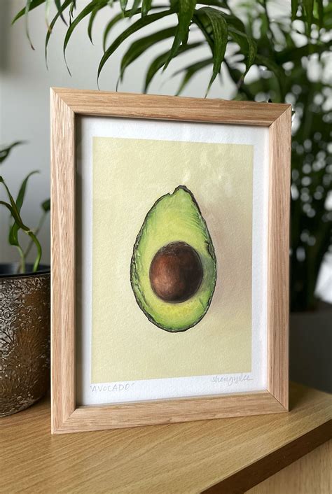 Avocado - Art Print - Sheng Yi Lee