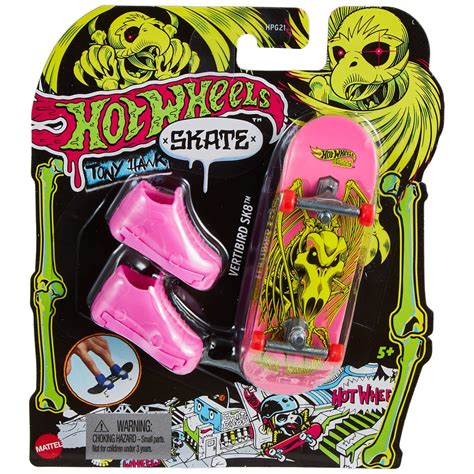Hot Wheels Skate Neon Bones Fingerboard Tony Hawk Sortiert Smyths Toys Deutschland