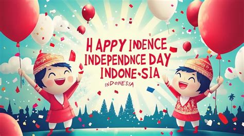 happy independence indonesian festival images    freepik