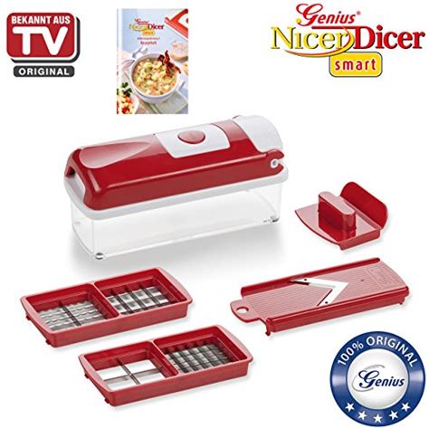 Genius Nicer Dicer Smart Pieces Food Chopper Multi Cutter