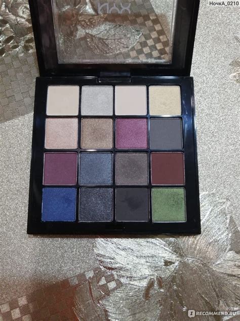 Тени для век NYX Professional Makeup ПАЛЕТКА ТЕНЕЙ ULTIMATE SHADOW ...