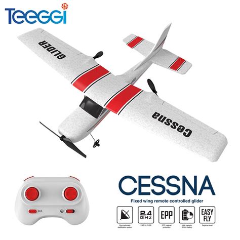 Aeromodelo Rc Cessna 183T Avião de Controle Remoto Zhichong Shopee Brasil