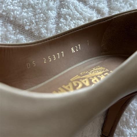 Salvatore Ferragamo Nude Pumps Size Vintage Depop
