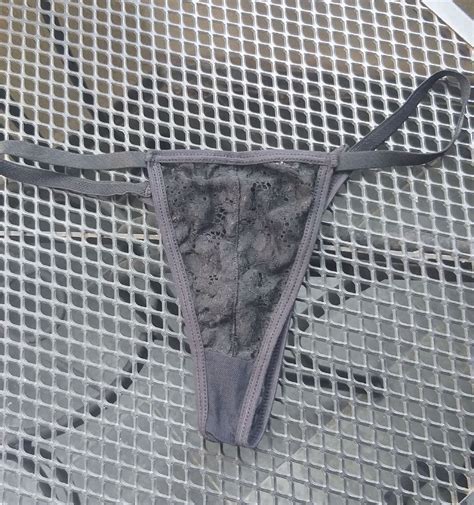 Calcinha P Preta Renda Lingerie Feminina Loi Usado Enjoei