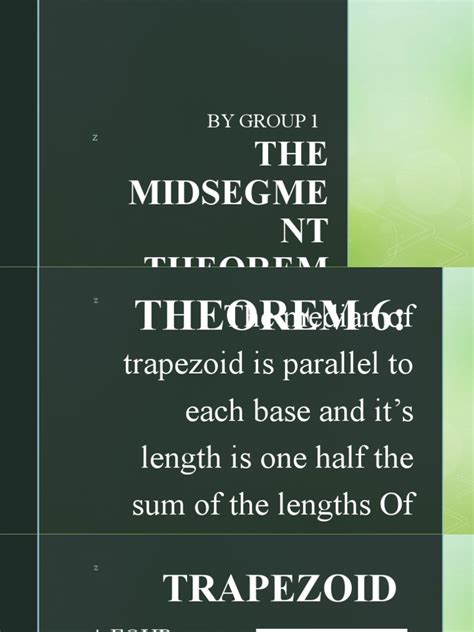 Midsegment Theorem Of A Trapezoid Pdf