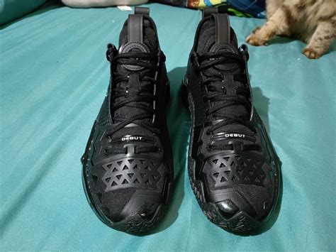 Anta Shockwave 5 Pro Black Knight Mens Fashion Footwear Sneakers