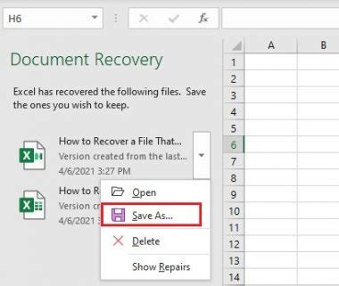 Quick Ways To Recover Unsaved Excel File On Windows