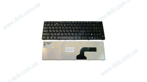Клавиатура для ноутбука ASUS A52 A53 A73 B53 F50 G51 G53 G60 G72 G73 ...