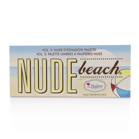 Thebalm Nude Beach Vol Nude Eyeshadow Palette G Oz G Oz Kroger