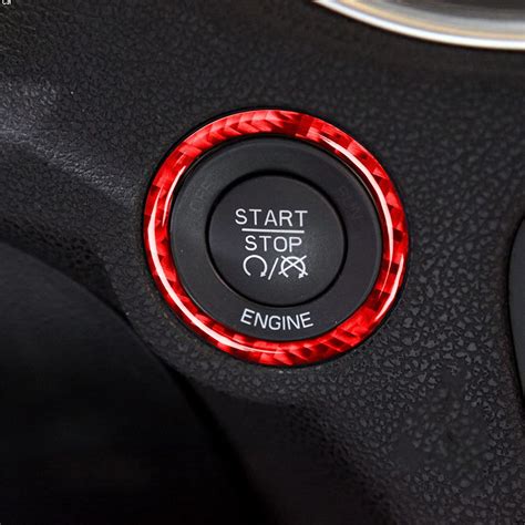 Amazon NVCNX Real Carbon Fiber Car Engine Start Stop Button