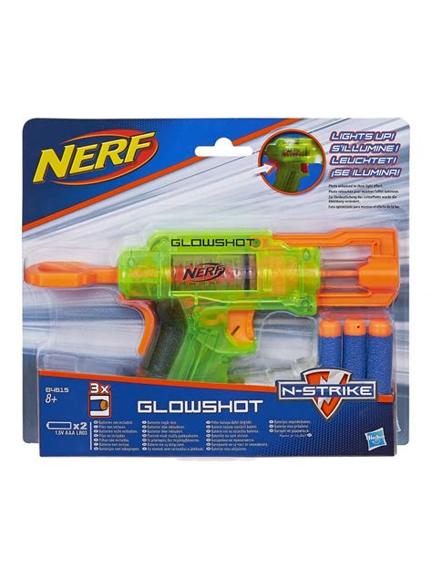 Бластер Нерф с патронами светящийся Nerf Hasbro