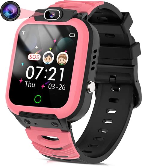 Kids Smart Watch, for Boys Girls 3-14 yrs, HD Touch Screen Kids ...