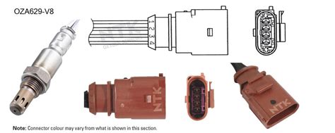 NTK Oxygen Lambda Sensor OZA629-V8 | Sparesbox