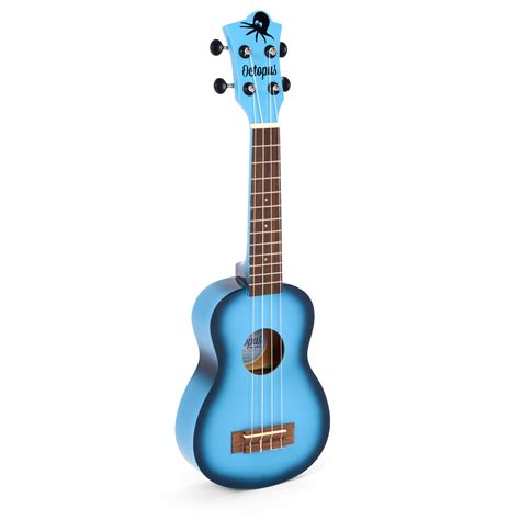 octopus academy soprano ukulele light blue burst epiczebra