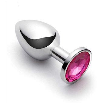 Plug anal metálico con joya Linio Colombia ER383HB06NGEJLCO