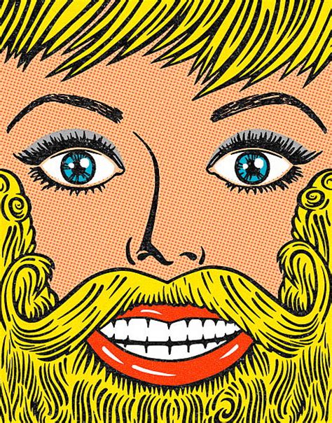 Bearded Lady Illustrations Royalty Free Vector Graphics And Clip Art