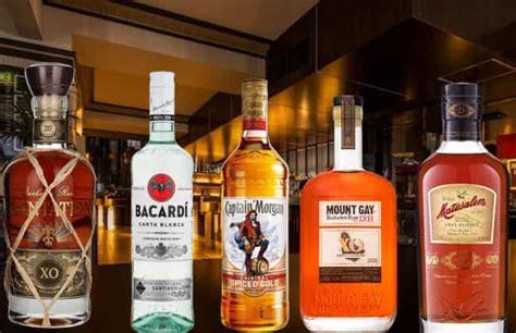 Las 20 Marcas de ron más populares del mundo - Mis Bebidas