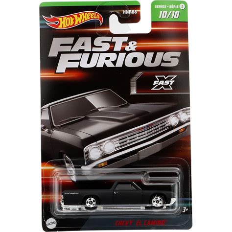 Chevy El Camino Svart F F S Hot Wheels