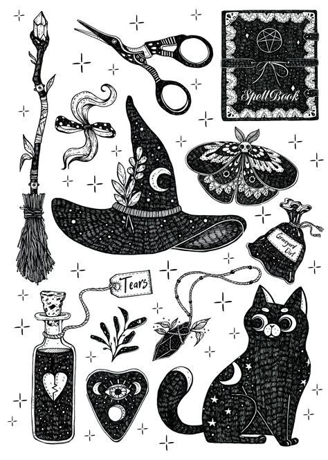 Tattoo Flash Sets On Behance