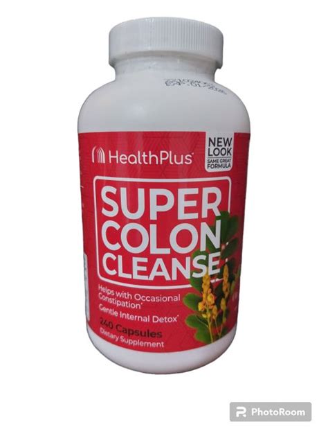 Health Plus Super Colon Cleanse 240 Capsules Exp 12026 Lazada Ph