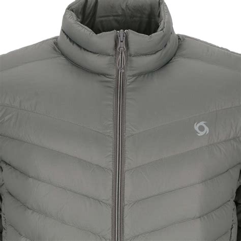 Ripley PARKA PLUMA EBONI HOMBRE GRIS OSCURO DOITE