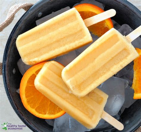 Homemade Creamsicles Recipe Video The Healthy Home Economist