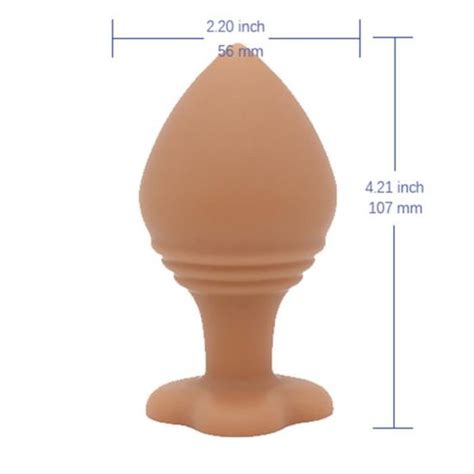 Plug Anal En Silicone Souple Avec Ventouse Forte Outil De Masturbation F Minine Masseur De