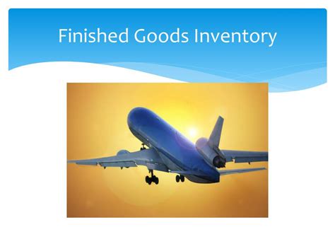 understanding manufacturing inventory types  cost accounting