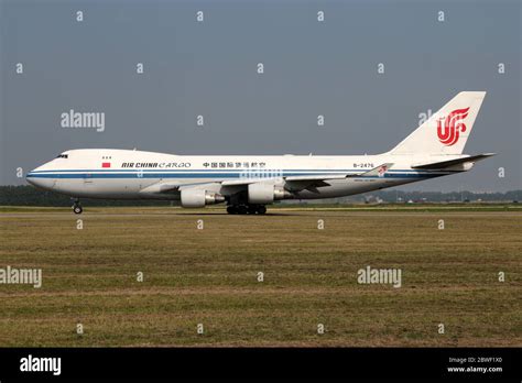 Air China Cargo Boeing 747 400f With Registration B 2476 Rolling On