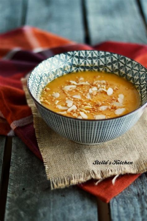 Creamy Pumpkin Soup With Amaretti Stella S Kitchen