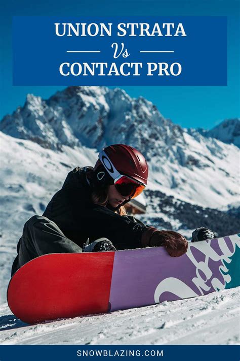 Union Strata vs. Contact Pro - Snow Blazing
